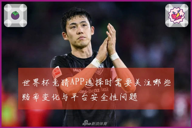 世界杯竞猜APP选择时需要关注哪些赔率变化与平台安全性问题